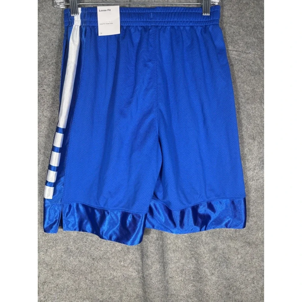 Nike Kids Blue Dri-FIT‎ Basketball Shorts Loose Fit FD4004-480 XL NWT